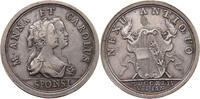 HAUS HABSBURG MEDAILLE Maria Theresia (1740-1780) auf die Vermählung der Erzherzogin Maria Anna -