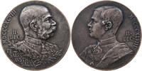 HAUS HABSBURG MEDAILLE FRANZ JOSEPH I. 1848-1916 Scharff, zum 50jährigen Regierungsjubiläum des Kaiser -