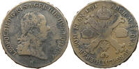 Haus Habsburg 1/2 Taler Leopold II. (1790-1792) zeitgenössische Fälschung -