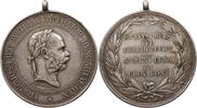 HAUS HABSBURG MEDAILLE FRANZ JOSEPH I. 1848-1916 Staatspreis für Pferdezucht, Prägung für Böhmen -