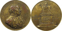 HAUS HABSBURG MEDAILLE RADETZKY v. RADETZ,Josef, Graf 1766-1858 Auf die Enthüllung seines Denkmals Wien -
