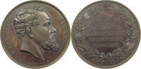 HAUS HABSBURG MEDAILLE LAUBE, Heinrich 1806-1884. von Tautenhayn. Auf den 70. Geburtstag des Direktors -