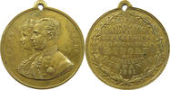 HAUS HABSBURG MEDAILLE zur Erinnerung an die Vermählung von Kronprinz Rudolph mit Prinzessin Stefanie -