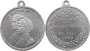 HAUS HABSBURG MEDAILLE Erzherzog Franz Salvator von Österreich-Toscana, Hochzeit der Erzherzogin Marie -