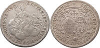 TALER 1759 SALZBURG ERZBISTUM Sigismund III. von Schrattenbach, 1753-1771 SS-VZ