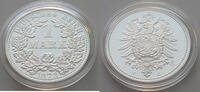Kaiserreich Mark Proof 999 silber Medaille, Nachprägung -
