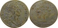 FRANCE JETON Louis XIV. (1643–1715) DAT FRVCTVS DAT QVE CORONAS -