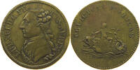 FRANCE JETON Louis XVI. (1774-1793) FELICITAS PVPIICAS -
