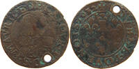 FRANCE SEDAN DOUBLE TOURNOIS FREDERIC-MAURICE LA TOUR D'AUVERGNE 1623-1652 -