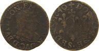 FRANCE SEDAN DOUBLE TOURNOIS LOUIS XIII. (1610–1643) -