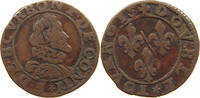 FRANCE CHATEAU RENAUD DOUBLE TOURNOIS Francois de Bourbon-Conti, 1605-1614. -