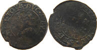 FRANCE SEDAN DOUBLE TOURNOIS Frederic Maurice IIde la Tour d'Auvergne (1673-1678) -