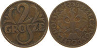 2 GROSZE 1933 POLAND RARE SS