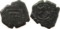 2 MARAVEDIS 1696 SPAIN CARLOS II (1665-1700) S