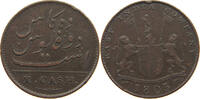 INDIA BRITISH MADRAS 10 CASH GEORGE III. 1760-1820 -