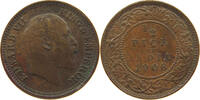 INDIA BRITISH 1/2 PICE Edward VII., 1901 - 1910 -