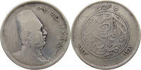 5 PIASTRES 1923 EGYPT Fuad I. 1922-1936 S-SS