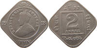 INDIA BRITISH 2 ANNAS George V. (1910-1936) -
