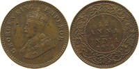 INDIA BRITISH 1/12 ANNA George V. (1910-1936) -