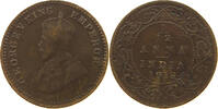 INDIA BRITISH 1/12 ANNA George V. (1910-1936) -