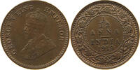 INDIA BRITISH 1/12 ANNA George V. (1910-1936) -