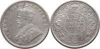INDIA BRITISH 1/2 RUPEE George V. (1910-1936) -