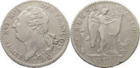 Frankreich Ecu Louis XVI. -