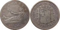 SPAIN 2 PESETAS Provisional Government -