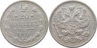 Russland 20 Kopeken Nikolaus II. (1894-1917) -