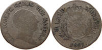 BAYERN 3 KREUZER Maximilian I. Joseph (1806-1825) -