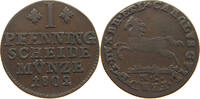 BRAUNSCHWEIG WOLFENBÜTTEL PFENNIG Karl Wilhelm Ferdinand 1780-1806 -