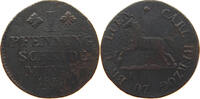 BRAUNSCHWEIG WOLFENBÜTTEL PFENNIG Karl 1815-1830. -
