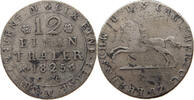 BRAUNSCHWEIG WOLFENBÜTTEL 1/12 TALER Karl 1815-1830. -