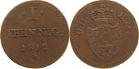 HESSEN DARMSTADT PFENNIG Ludwig I. (1806-1830) -