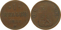 HESSEN DARMSTADT HELLER Ludwig III. 1848-1877 -
