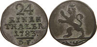 HESSEN KASSEL 1/24 TALER Friedrich II. 1760-1785 -