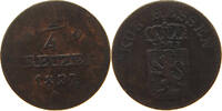 HESSEN KASSEL 1/4 KREUZER Wilhelm II. 1821-1847 -