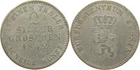 HESSEN KASSEL 2 GROSCHEN Wilhelm II. 1821-1847. -