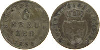 HESSEN DARMSTADT 6 KREUZER Ludwig II. 1830-1848. -