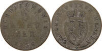HESSEN DARMSTADT 6 KREUZER Ludwig II. 1830-1848. -