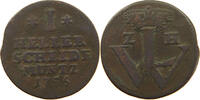 HESSEN KASSEL HELLER Wilhelm VIII. 1751-1760 -