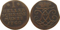 HESSEN KASSEL HELLER Friedrich II. 1760-1785. -