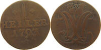 HESSEN KASSEL HELLER Wilhelm IX., 1785-1803 -