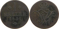 HESSEN KASSEL HELLER Wilhelm II. 1821-1831 -