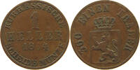 HESSEN KASSEL HELLER Friedrich Wilhelm I. 1847-1866. -