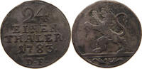 HESSEN KASSEL 1/24 TALER Friedrich II. 1760-1785 -