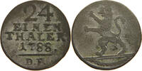 HESSEN KASSEL 1/24 TALER Wilhelm IX. 1785-1803. -