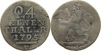 HESSEN KASSEL 1/24 TALER Wilhelm IX. 1785-1803. -