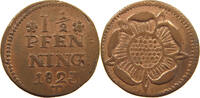 LIPPE DETMOLD 1 1/2 PFENNIG Paul Alexander Leopold 1820-1851 -