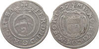 MONTFORT GRAFSCHAFT 2 KREUZER Hugo IV. 1621-1662. -
